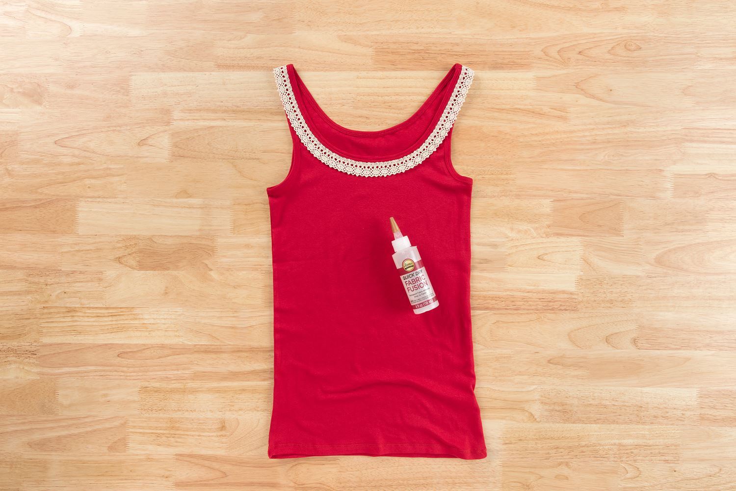 How To Glue Lace to Clothing Aleene's