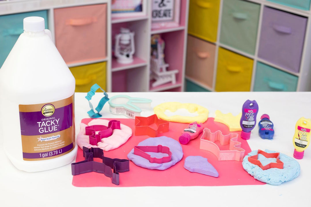 DIY Clay for Kids with Tacky Glue