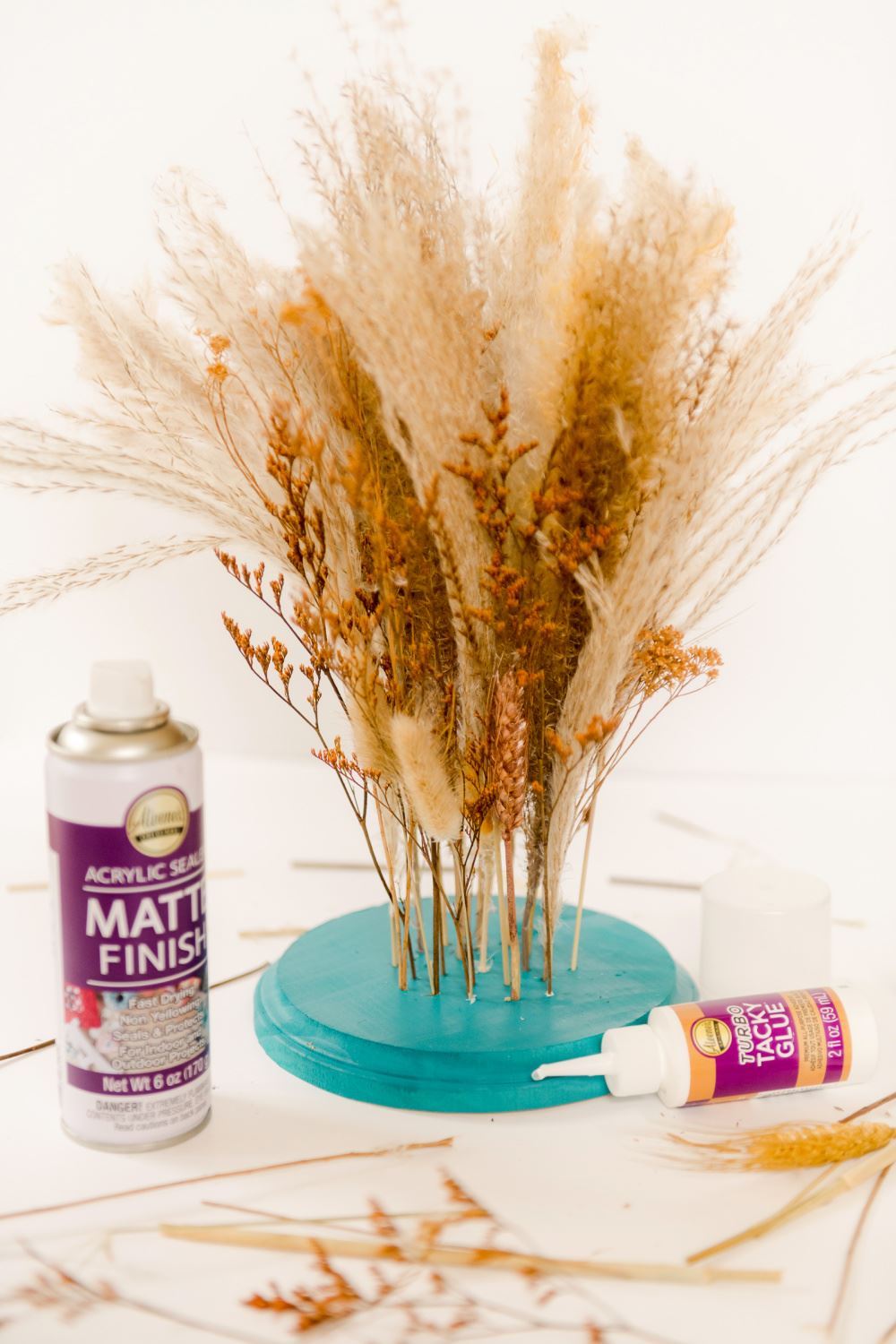 How to Preserve Dried Florals with Acrylic Sealer