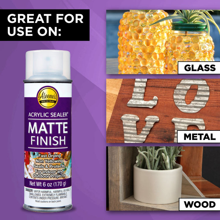 Picture of 46957                               ALEENES SPRAY ACRYLIC SEALER MATTE FINISH 6OZ 3PK