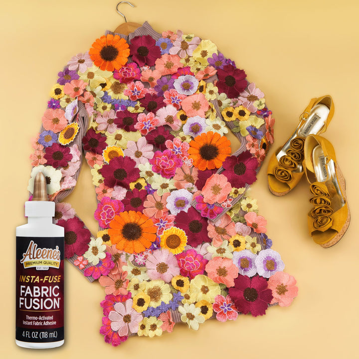 Picture of 48367 Aleene's Insta-Fuse Fabric Fusion Thermo-Activated Instant Fabric Adhesive 4 fl. oz.