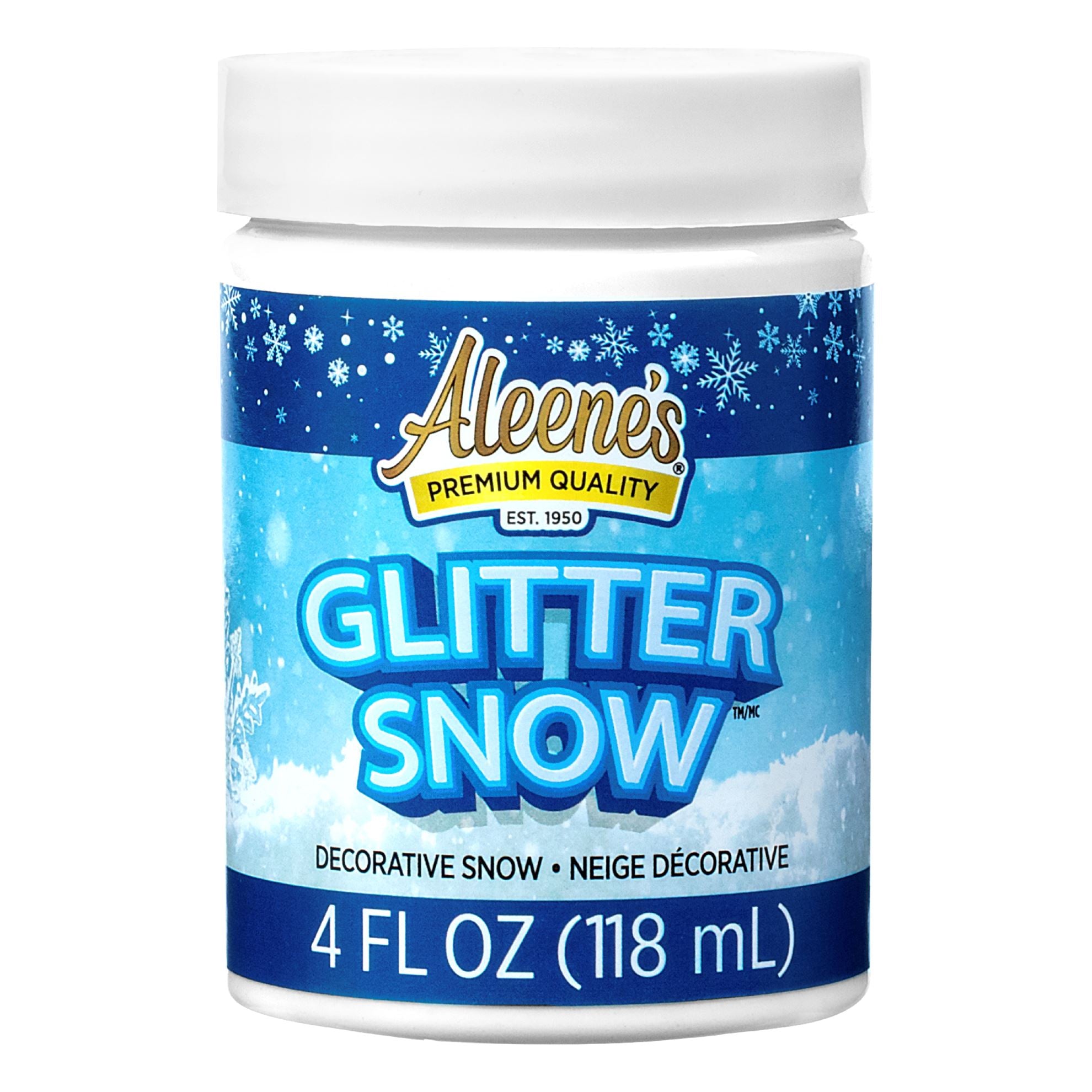 Aleene's Glitter Snow 4 fl. oz.
