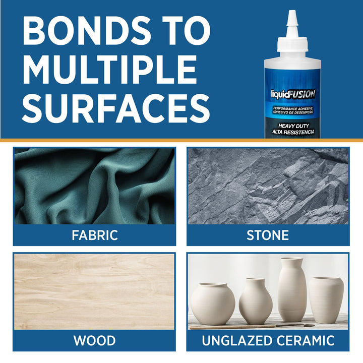 Picture of 49593 Liquid Fusion Performance Adhesive Heavy Duty Glue 8 fl. oz.