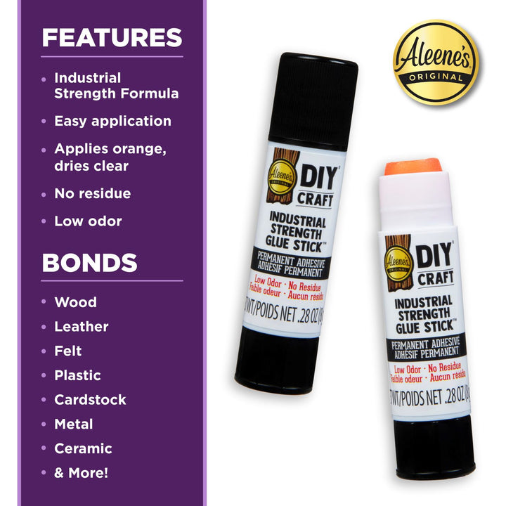 Picture of 43239                               ALEENE'S DIY CRAFT INDUSTRIAL GLUE STICKS 2PK