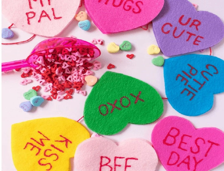 DIY Conversation Heart Banner for Valentine's Day – Aleene's