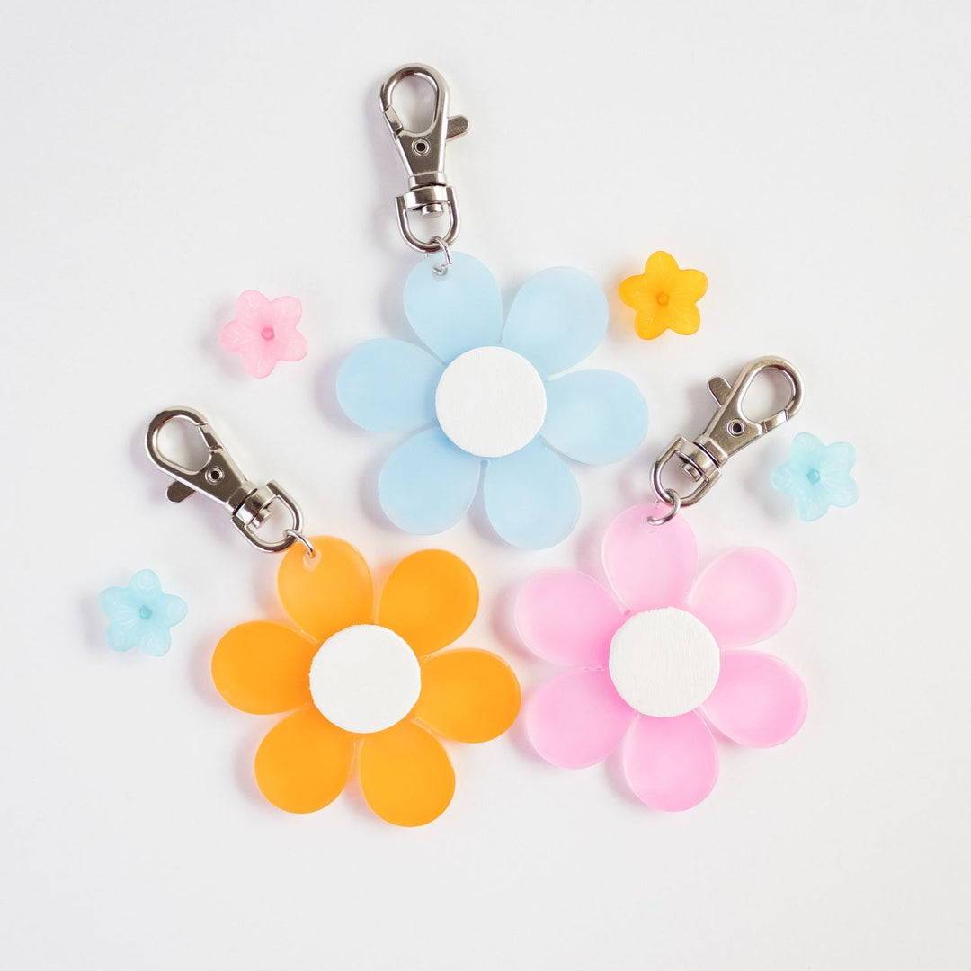 DIY Faux Stained Glass Keychains