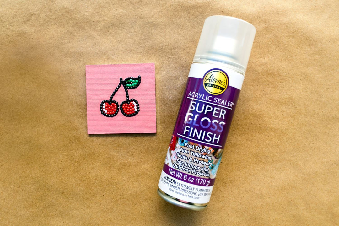 How to Seal a Diamond Painting with Spray Sealer
