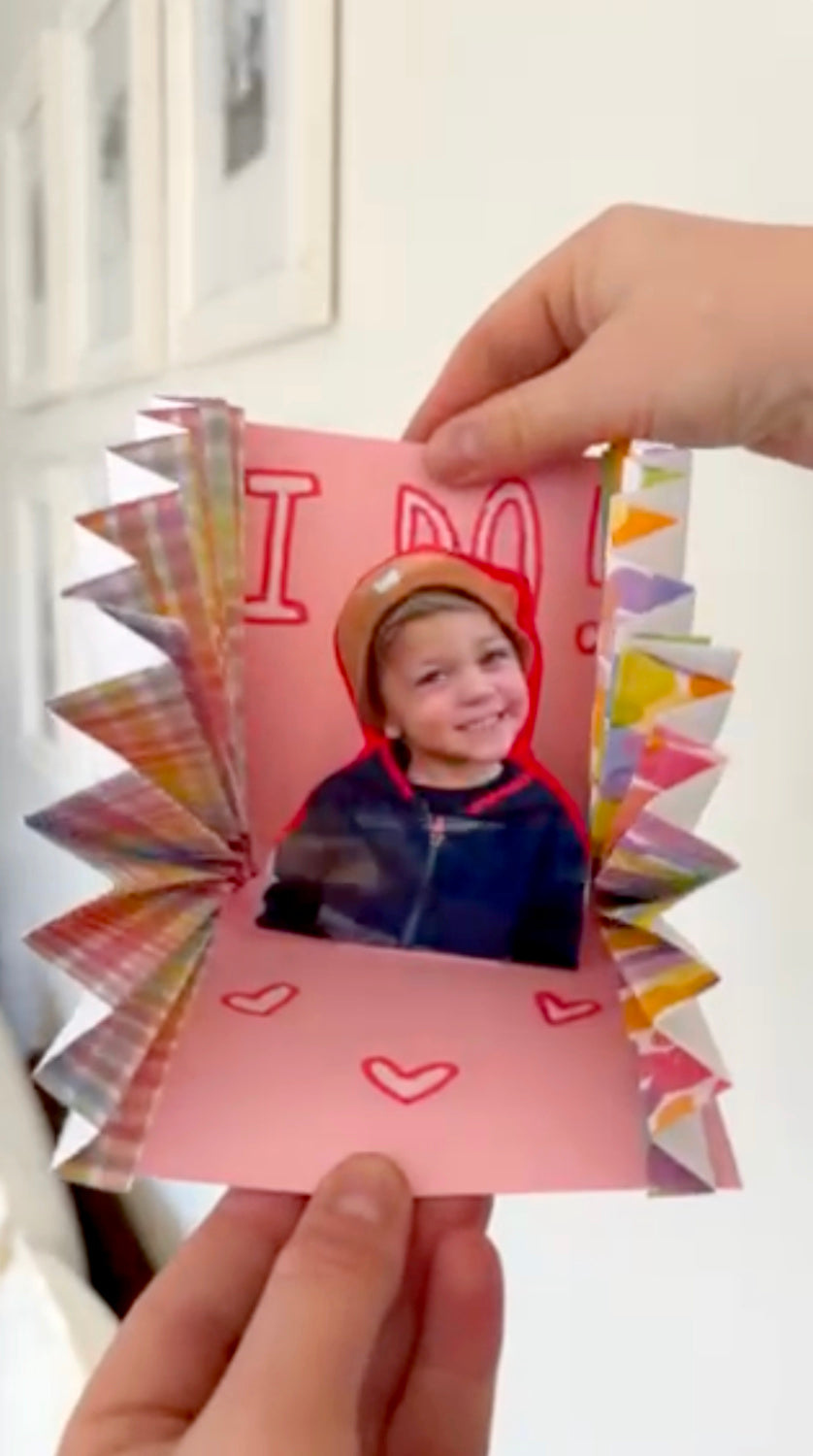 DIY Valentine’s Day Pop-Up Card with Tacky Glue Sticks