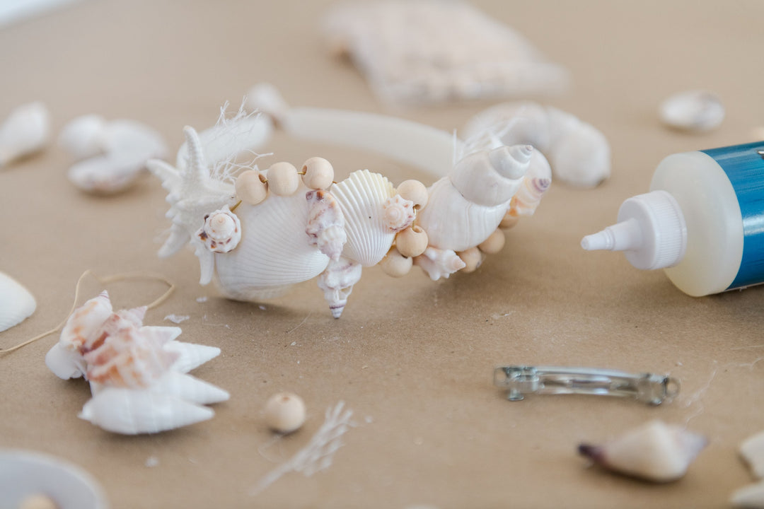 Mermaid Crown Shell Jewelry with Liquid Fusion