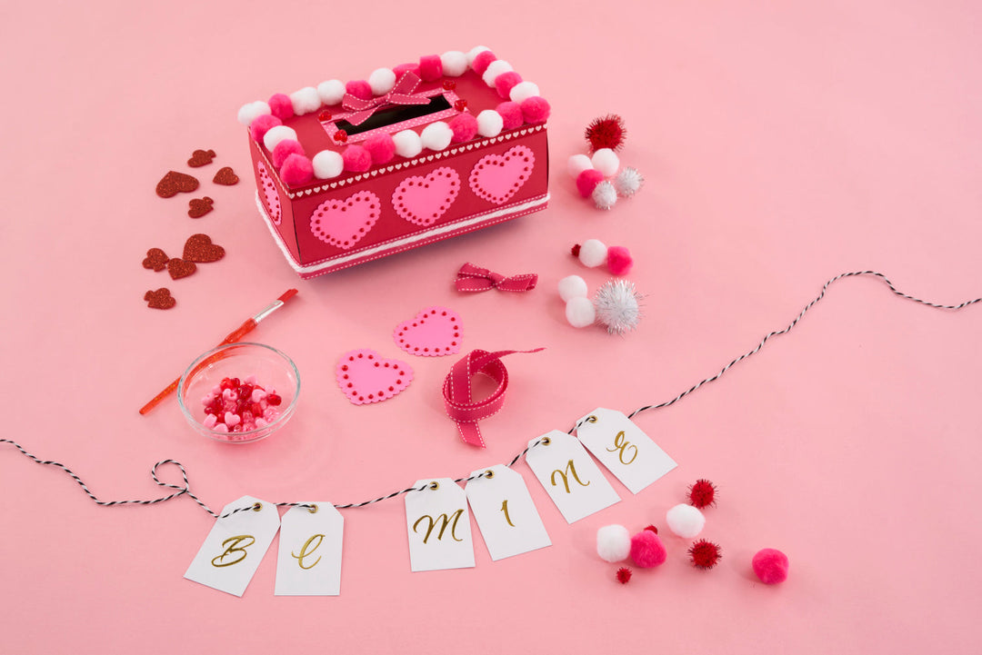 Easy Kids' Valentine's Day Mailbox with Tacky Glue