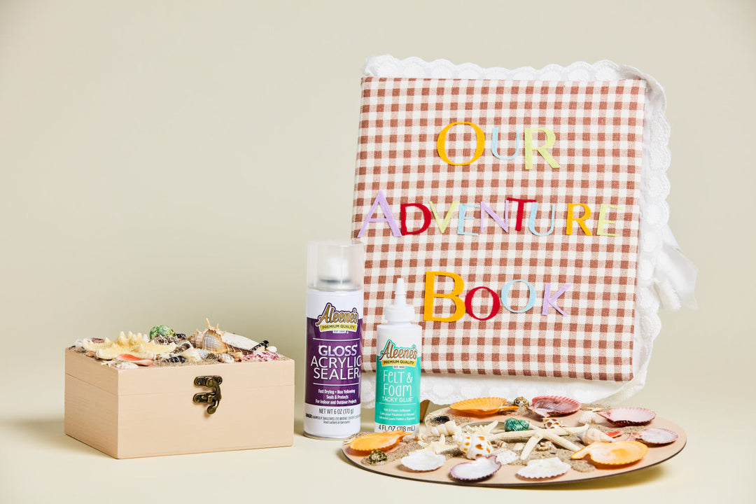 preserving memories and seashell crafts with spray sealers
