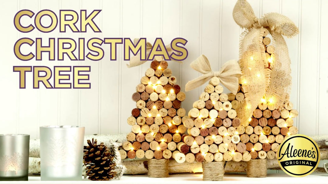 DIY Ultimate Cork Christmas Tree