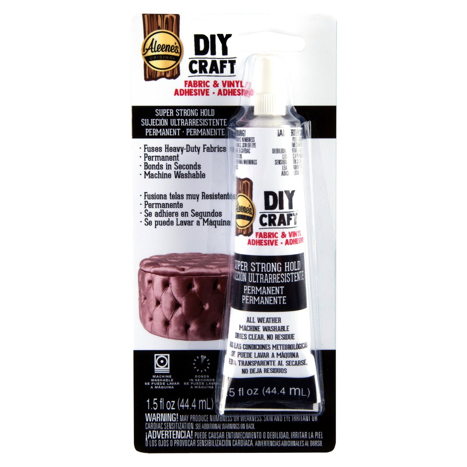 Aleenes DIY Craft Fabric & Vinyl Adhesive 1.5 Fl. Oz. – Aleene's