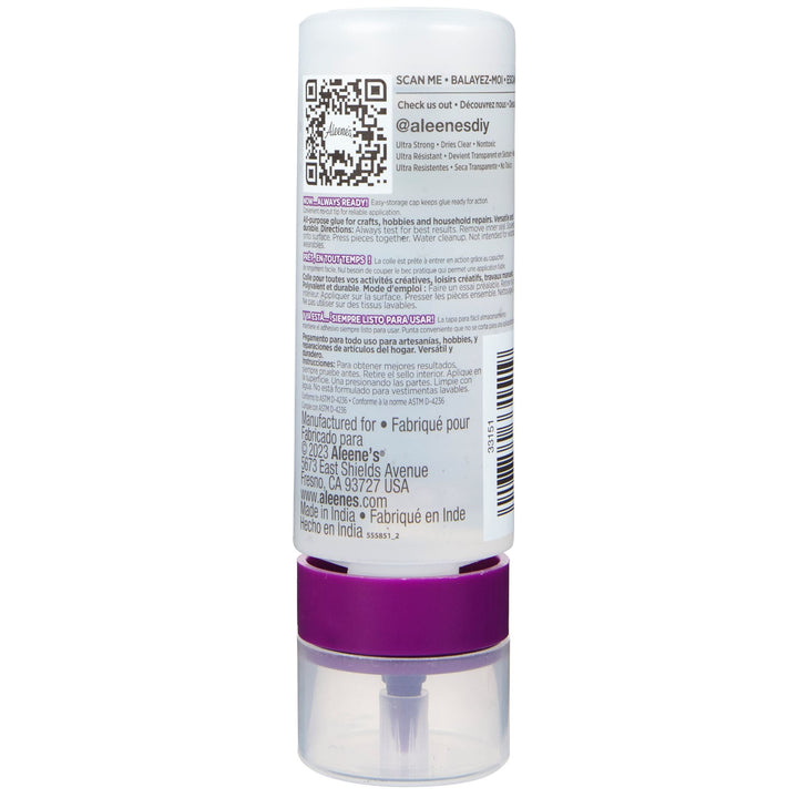 Picture of 33151 Aleene's Original Always Ready Clear Gel Tacky Glue 4 fl. oz.