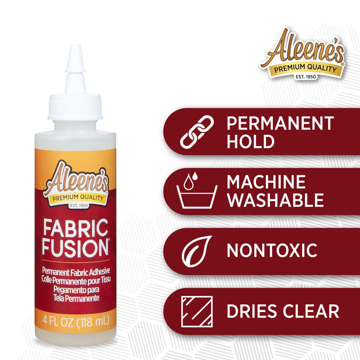 Picture of 43599 Aleene's Fabric Fusion Permanent Fabric Adhesive 4 fl. oz.