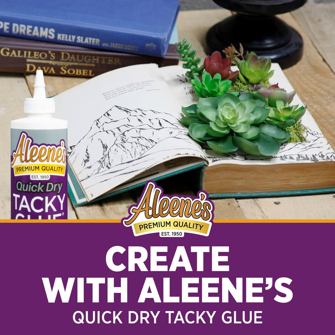 succulent glue Aleene's Quick Dry Tacky Glue 8 oz