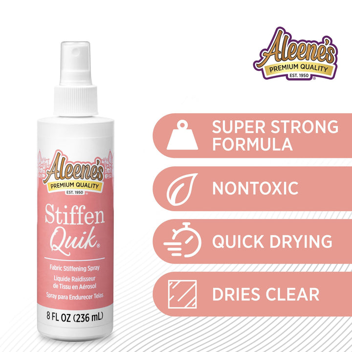 Picture of 49595 Aleene’s Stiffen Quik Fabric Stiffening Spray 8 fl. oz.