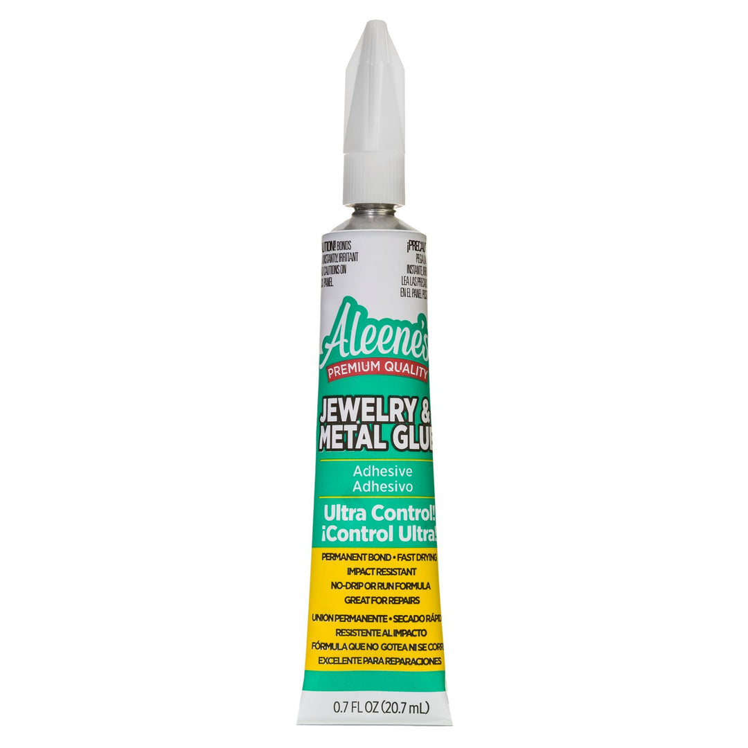 Picture of 21709 Aleene's Jewelry & Metal Glue .7 fl. oz. (front of tube outside blister)