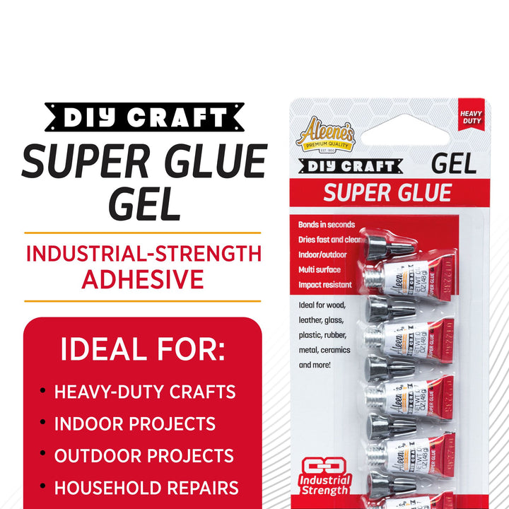 Picture of 49123 Aleene's DIY Craft Super Glue Gel 5 Pack