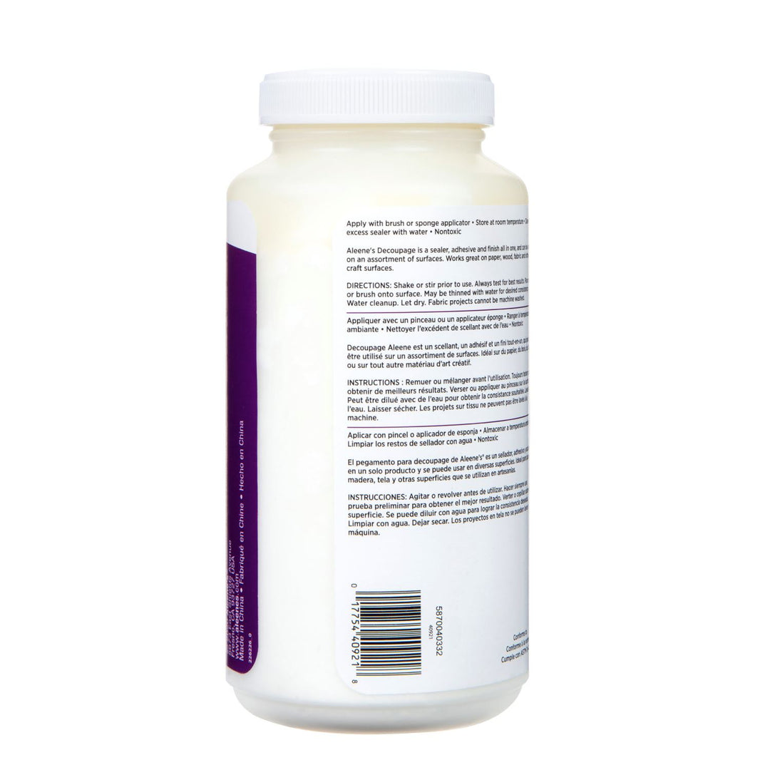Picture of 40921 Aleene's Premium Decoupage Matte 16 fl. oz.