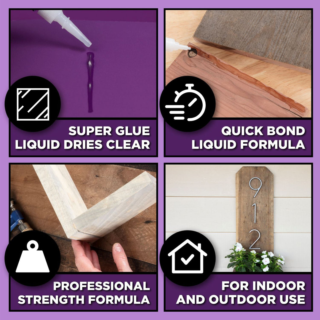 Aleene's DIY Craft Super Glue Liquid .07 oz. 2 Pack