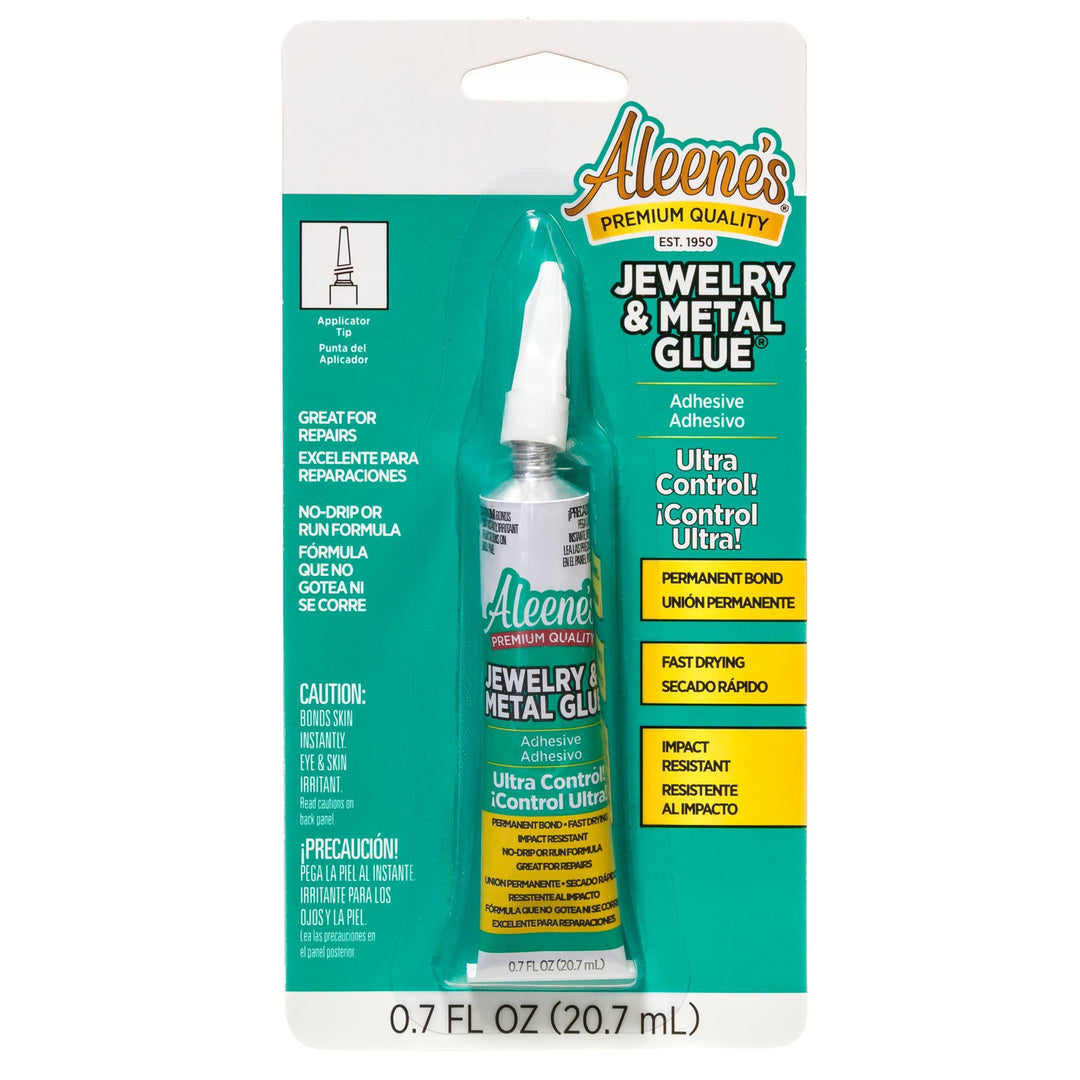 Picture of 21709 Aleene's Jewelry & Metal Glue .7 fl. oz. (front of blister)
