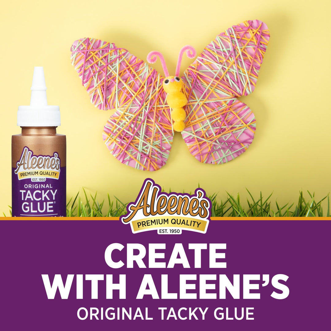 Picture of 15600 Aleenes Original Tacky Glue 2 fl. oz. with DIY butterfly 