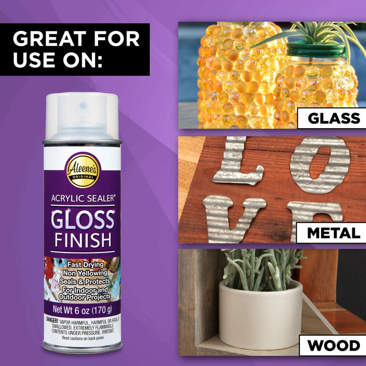 Picture of 26412 Aleene's® Spray Acrylic Sealer Gloss 6 oz.