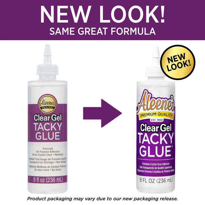 Picture of 37226 Aleene's  Clear Gel Tacky Glue 8 fl. oz. 3 Pack