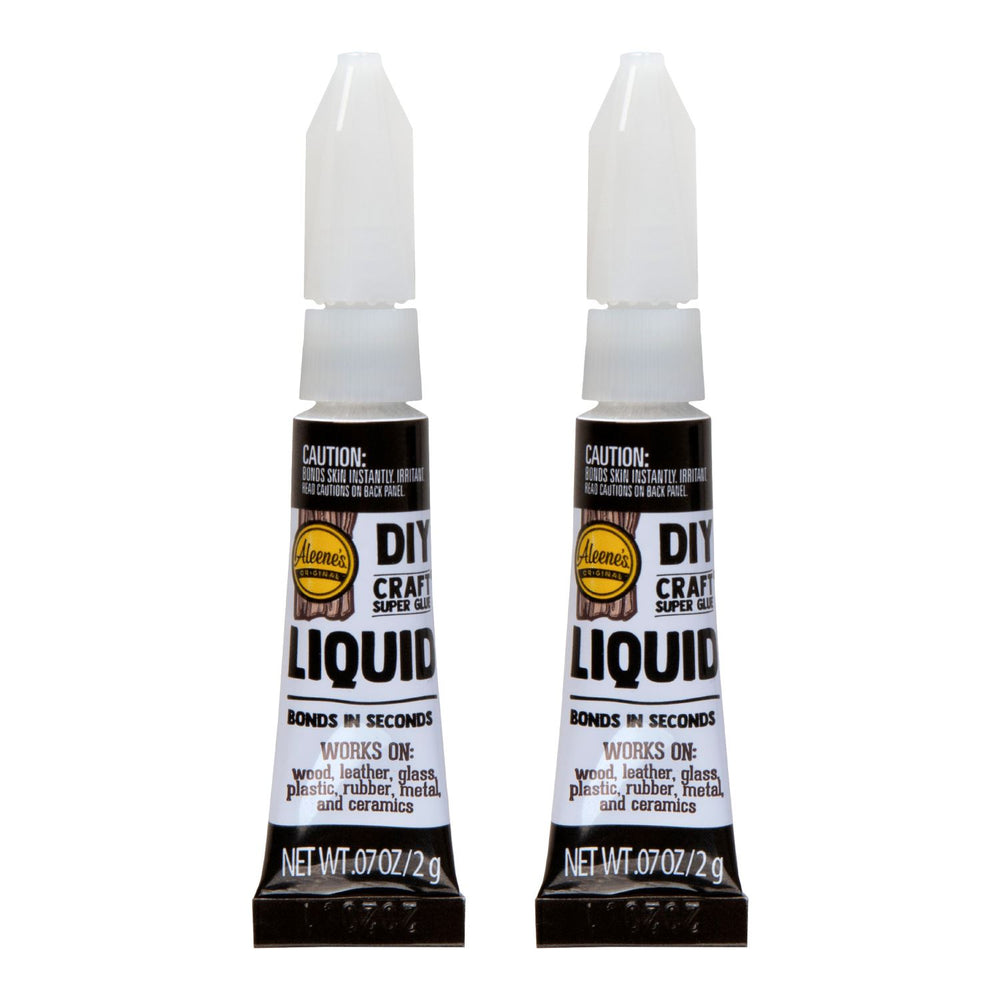 Picture of 40686 Aleene's DIY Craft Super Glue Liquid .07 oz. 2 Pack