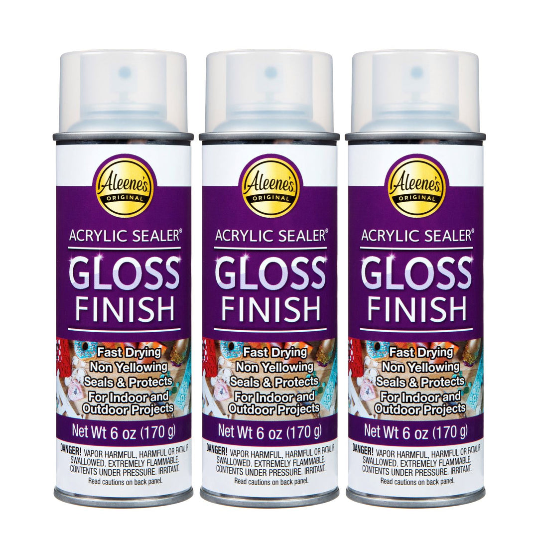 Picture of 46956                               ALEENES SPRAY ACRYLIC SEALER GLOSS FINISH 6OZ 3PK 