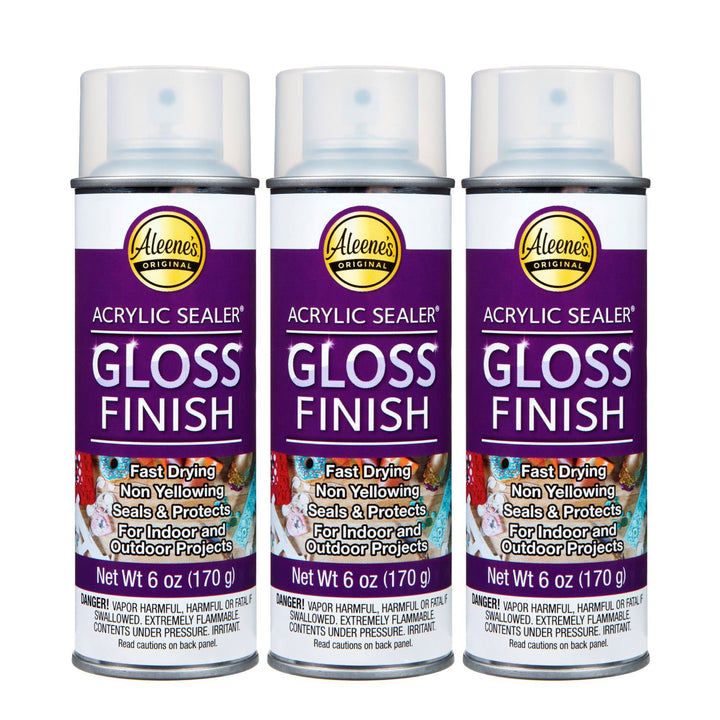 Picture of 46956                               ALEENES SPRAY ACRYLIC SEALER GLOSS FINISH 6OZ 3PK 