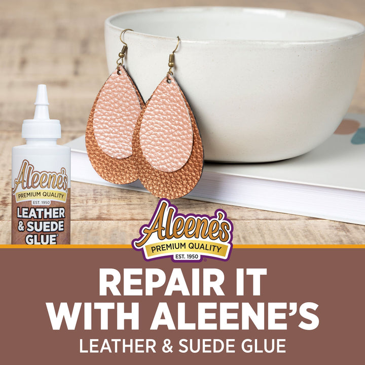 Picture of 44106                               ALEENES LEATHER & SUEDE GLUE 4OZ                  