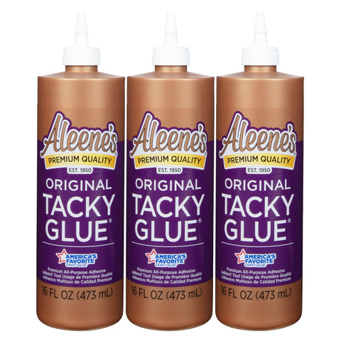 Aleenes Original Tacky Glue 16 fl. oz. 3 Pack