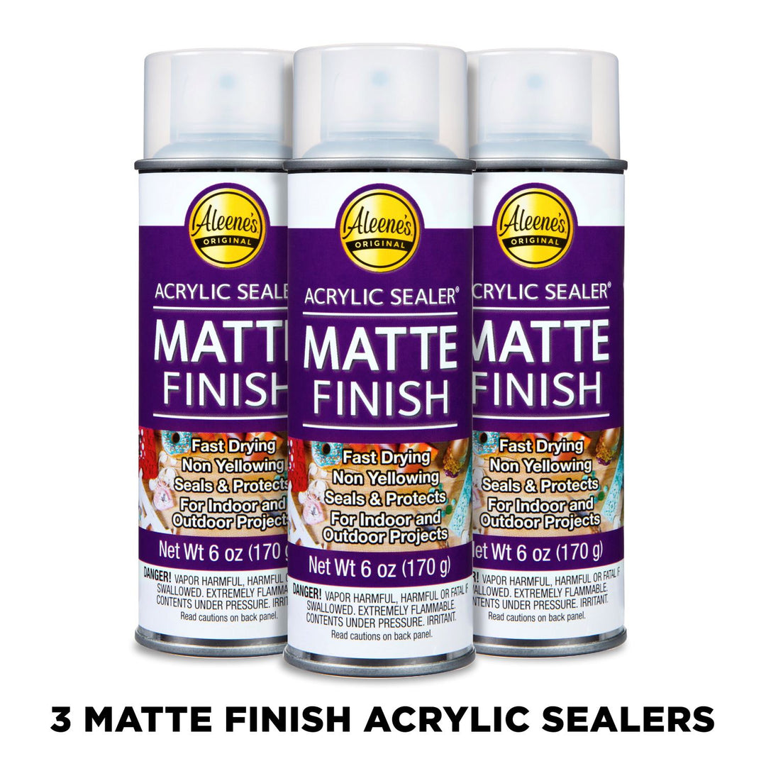 Picture of 46957                               ALEENES SPRAY ACRYLIC SEALER MATTE FINISH 6OZ 3PK 