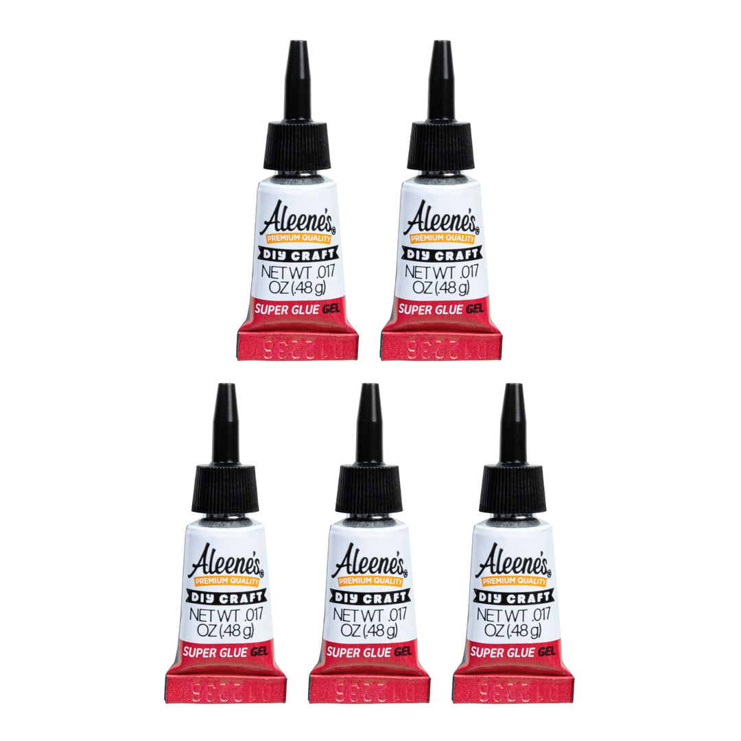 Picture of 49123 Aleene's DIY Craft Super Glue Gel 5 Pack