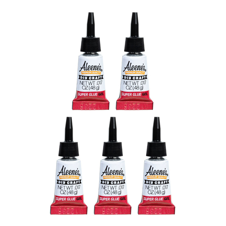 Picture of 49123 Aleene's DIY Craft Super Glue Gel 5 Pack