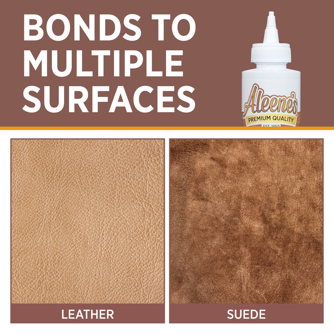 3.50: 4-Oz Aleene's 15594 Leather & Suede Glue At Amazon