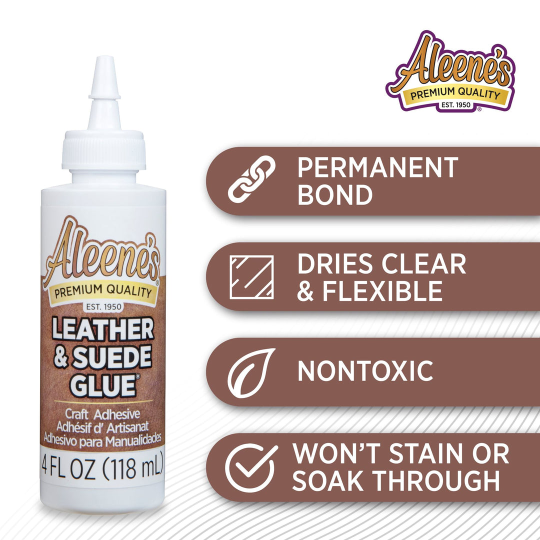 Picture of 44106                               ALEENES LEATHER & SUEDE GLUE 4OZ                  