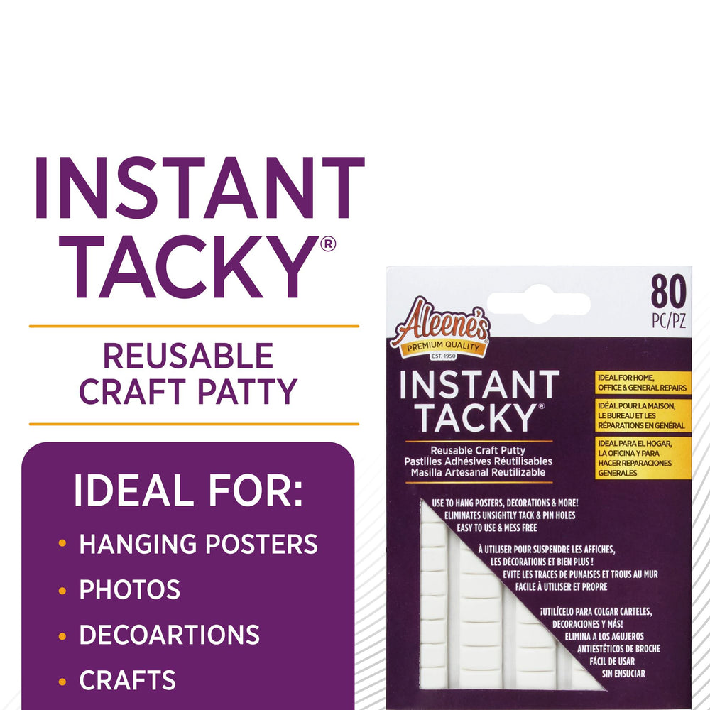 Picture of 33188 Aleene's Instant Tacky Reusable Craft Putty 80 Pc.