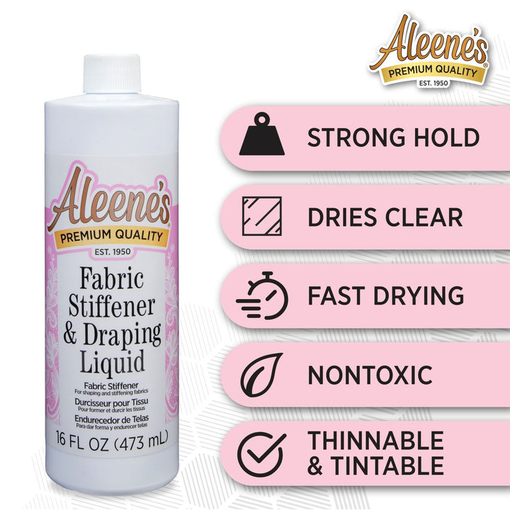 Picture of 15586 Aleene’s Fabric Stiffener & Draping Liquid 16 fl. oz.