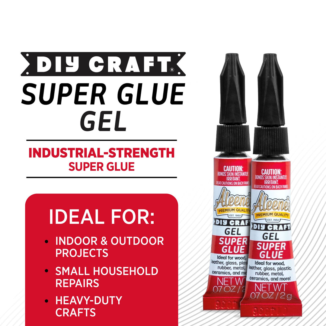 Picture of 40685 Aleene's DIY Craft Super Glue Gel .07 oz. 2 Pack