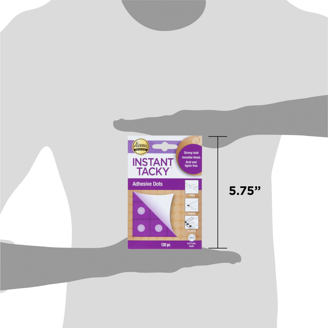 Picture of 32998 Aleene's Instant Tacky 3/8 inch Adhesive Dots 120 Pack