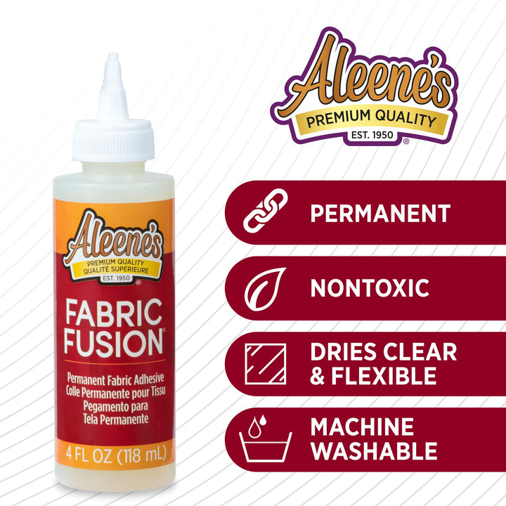 Picture of 43599 Aleene's Fabric Fusion Permanent Fabric Adhesive 4 fl. oz.