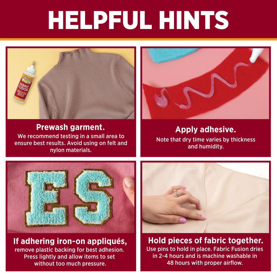 Picture of 43599 Aleene's Fabric Fusion Permanent Fabric Adhesive 4 fl. oz.