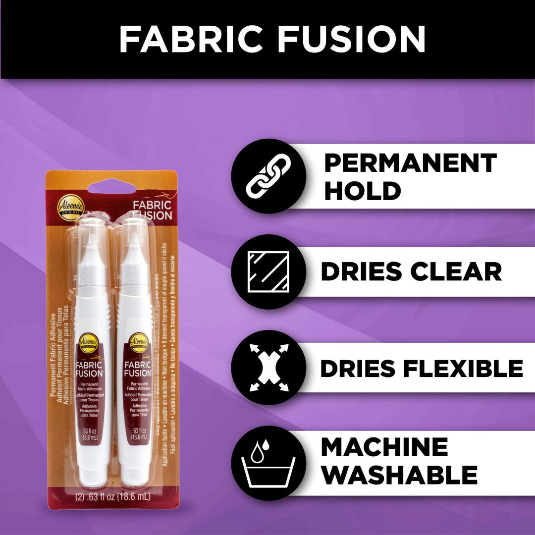 Picture of 28070 Aleene's Fabric Fusion Permanent Fabric Glue Pen 2 Pack