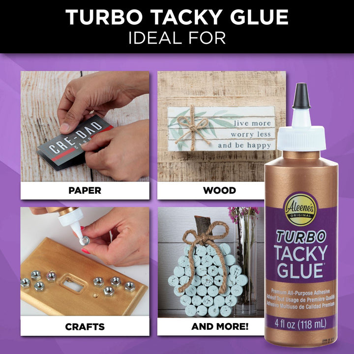 Picture of 40643 Aleene's Turbo Tacky Glue 4 fl. oz. 3 Pack
