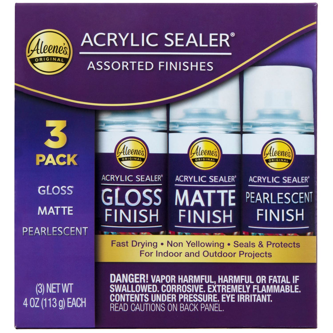 Picture of 47203 Aleene's Spray Acrylic Sealer 4 oz. 3 Pack