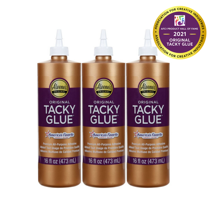 Aleene's Original Tacky Glue 16 oz. 3 Pack -  Aleene’s Original Tacky Glue Inducted into AFCI Product Hall of Fame