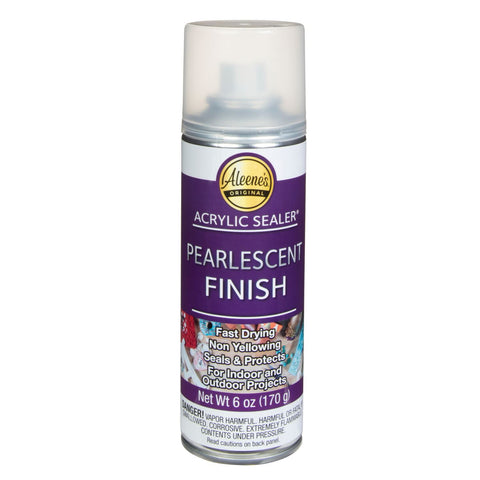 Spray Acrylic Sealer Pearlescent Finish 6 oz.